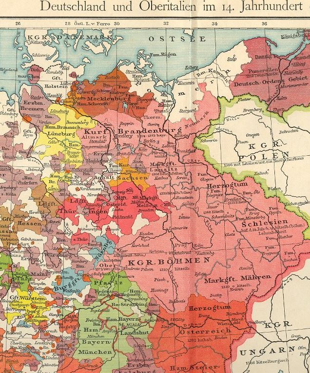 karte Polen Preussen